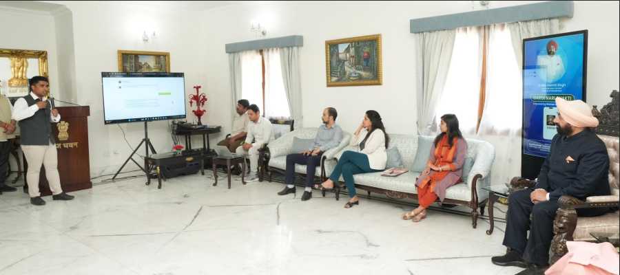 राज्यपाल गुरमीत सिंह ने आज ‘गार्गी नारी शक्ति’ चैटबॉट का औपचारिक लोकार्पण कर जनता को समर्पित किया