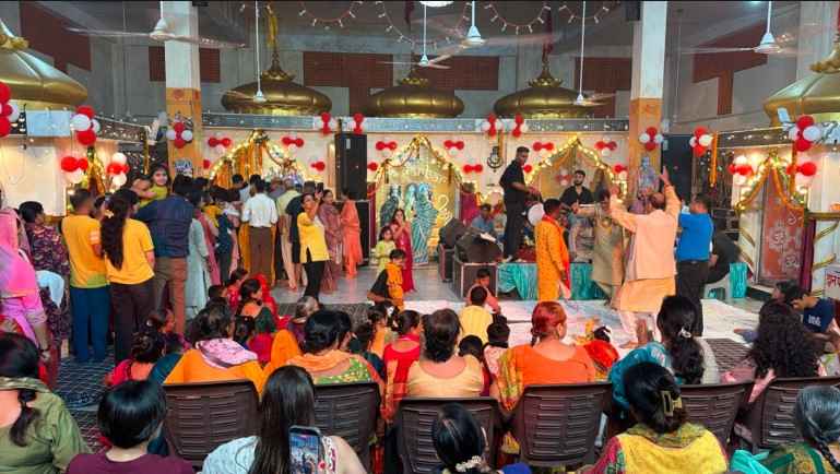 इंजीनियर्स एनक्लेव के मंदिर में श्रीकृष्ण जन्माष्टमी का पर्व हर्षोल्लास एवं श्रद्धाभाव के साथ मनाया गया….
